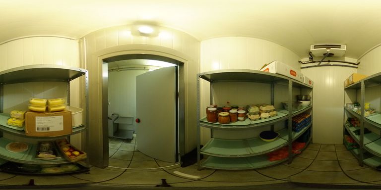 360° Kühllager Lebensmittel