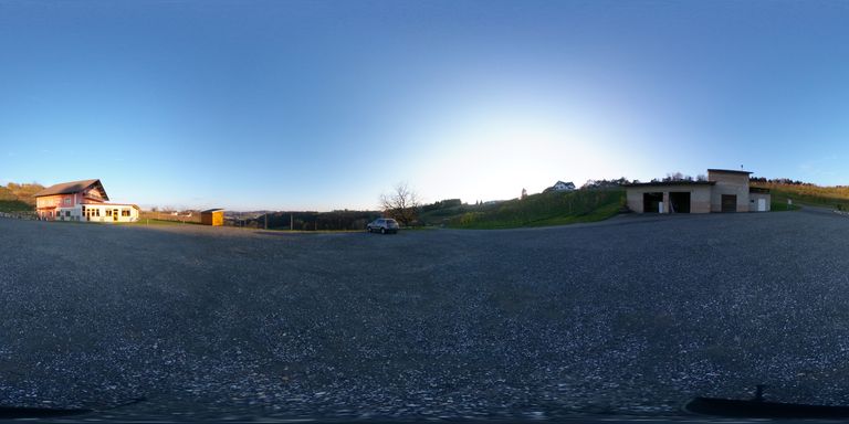 360° Parkplatz