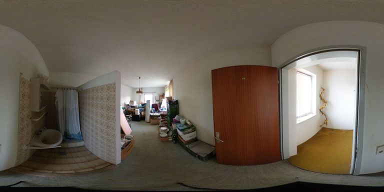 360° Wohnbereich mit Sanitärbereich 2