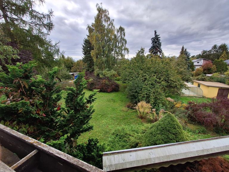 OG, Gartenblick vom Balkon