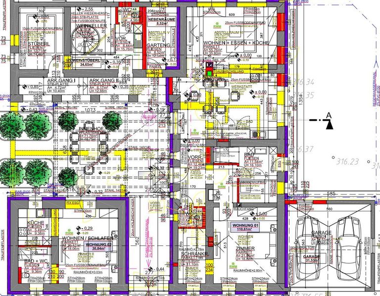 Grundriss Visualisierung
