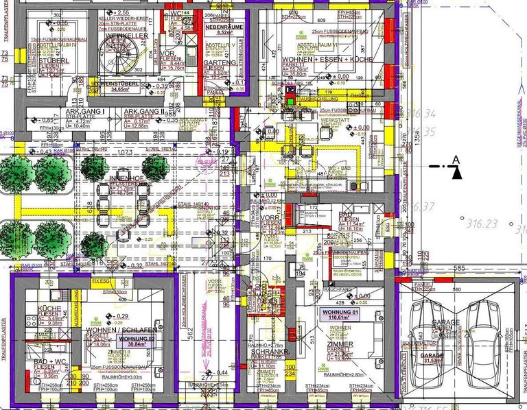 Grundriss Visualisierung