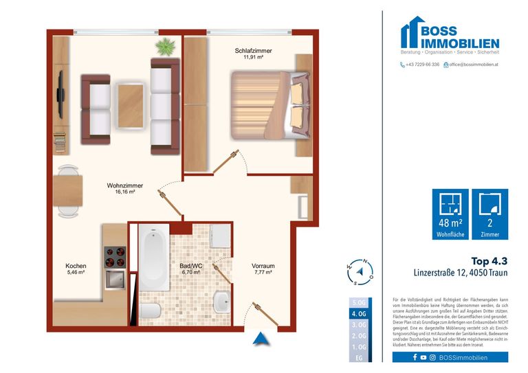 Grundriss Linzerstraße 12_Top 4-3