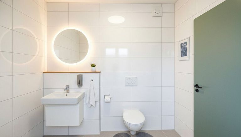 Ausstattungbeispiel WC Mitarbeiter