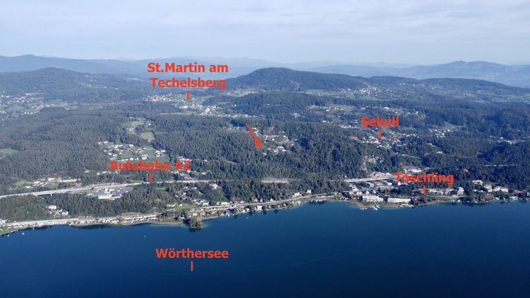 Luftbild Lage vom Grundstück