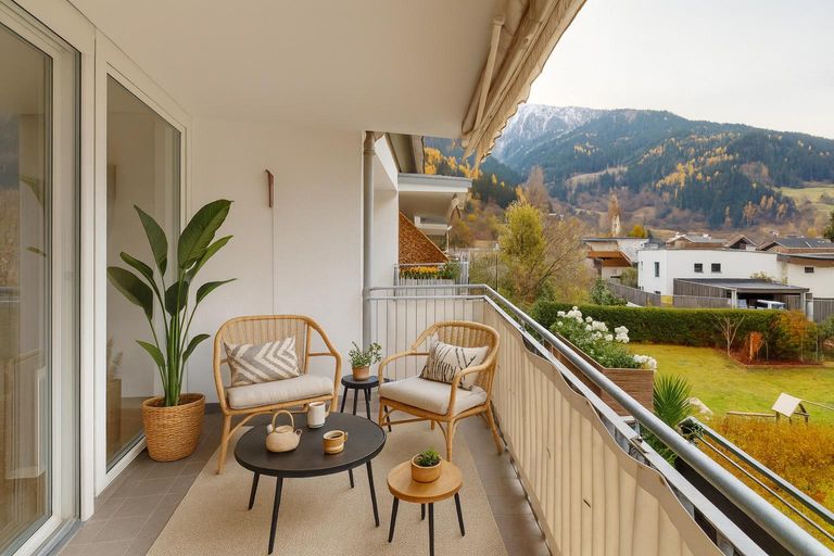 Landeck - Wohnung - Balkon Visualisierung