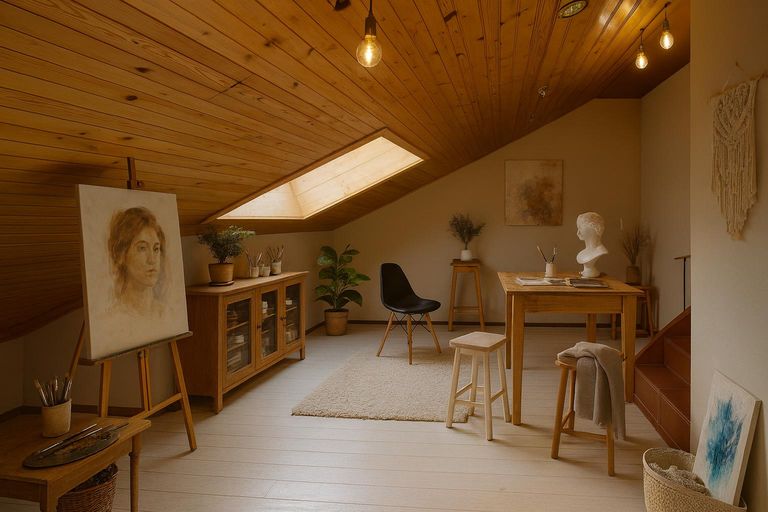 Landeck - Haus - Dachgeschoss Visualisierung