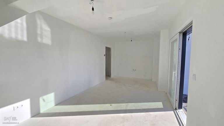 Wohnzimmer- Rohbau
