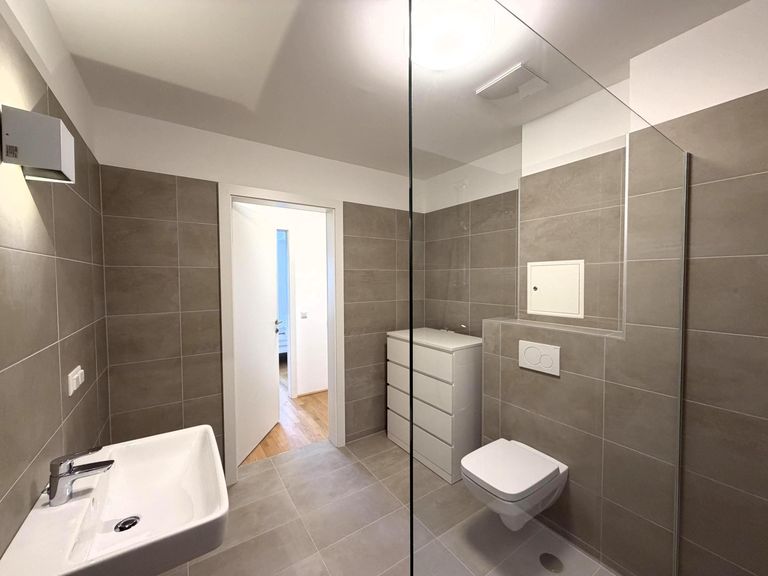 Bad 2 von 2 mit WC und Walk-In-Dusche