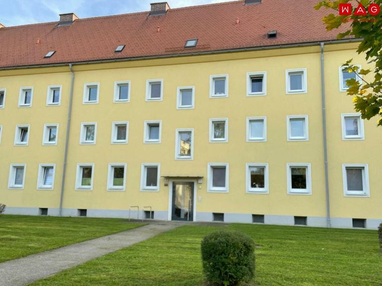 Blick zum Hauseingang