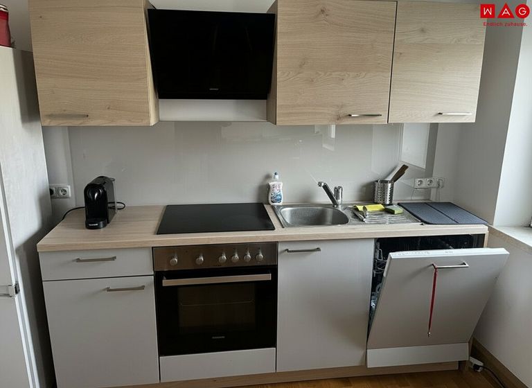 Küche, Einrichtungsbeispiel mit KI erstellt.