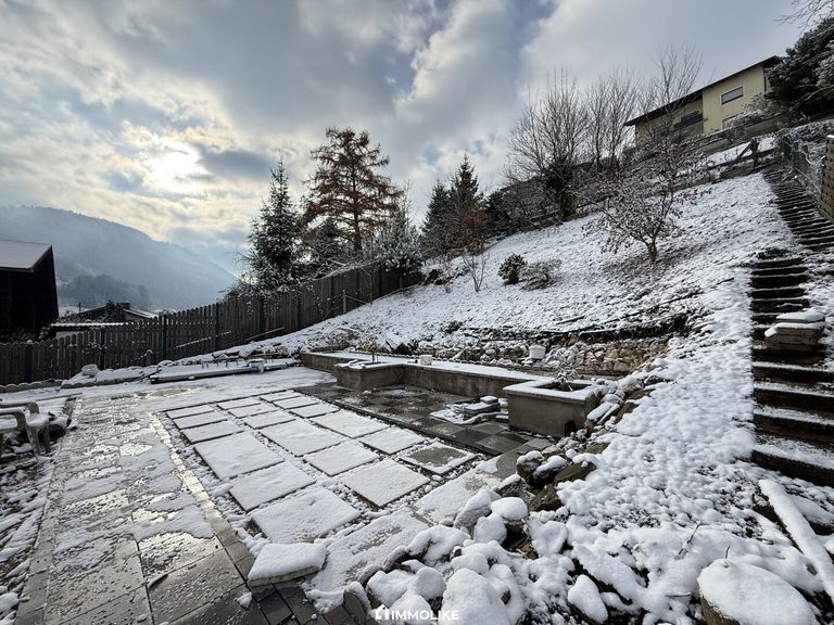 Garten bei Schnee :-)