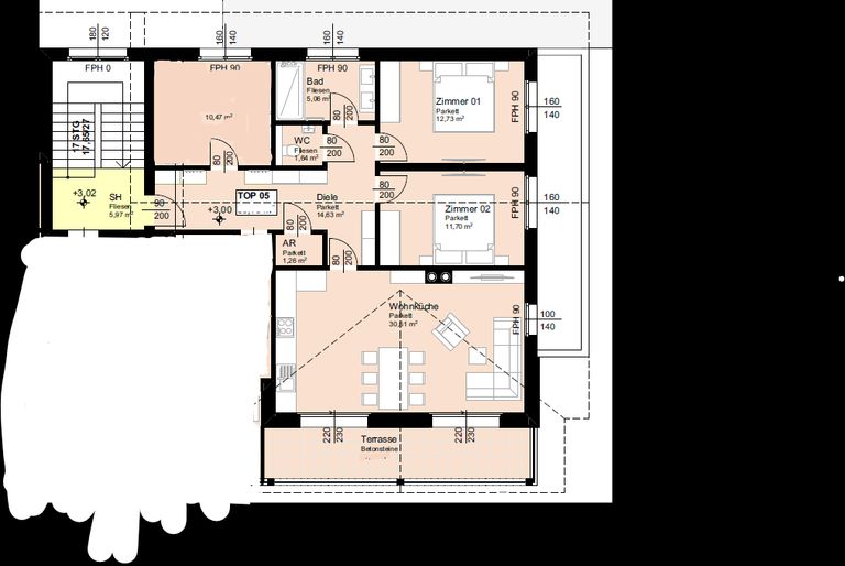 Grundriss Top5 88m²