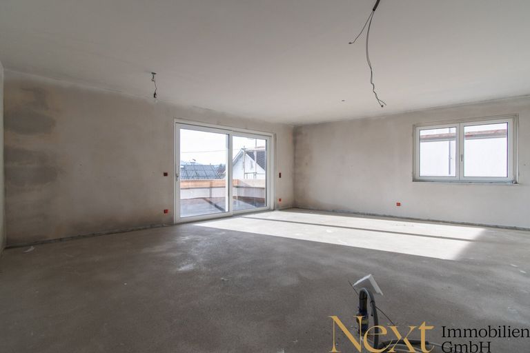 Rohbau - Wohn-/Essbereich