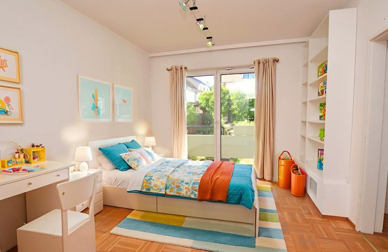 Kinderzimmer (virtuell eingerichtet)