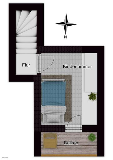 Grundriss Obergeschoss