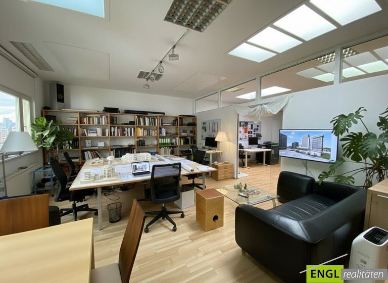 Architekturbüro mit KI bearbeitet