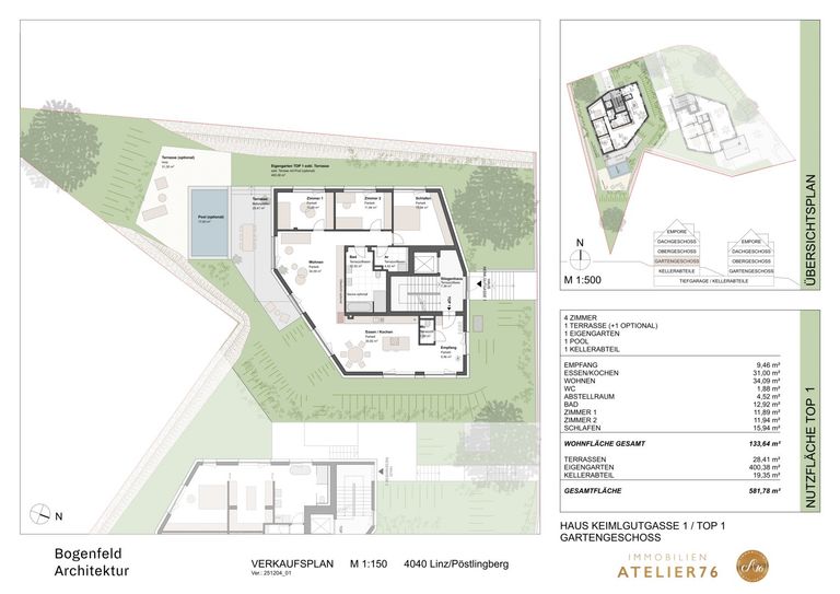 Haus K - Top 1 Garten