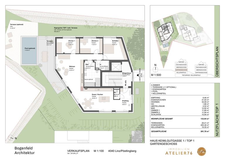 Haus K - Top 1 Garten