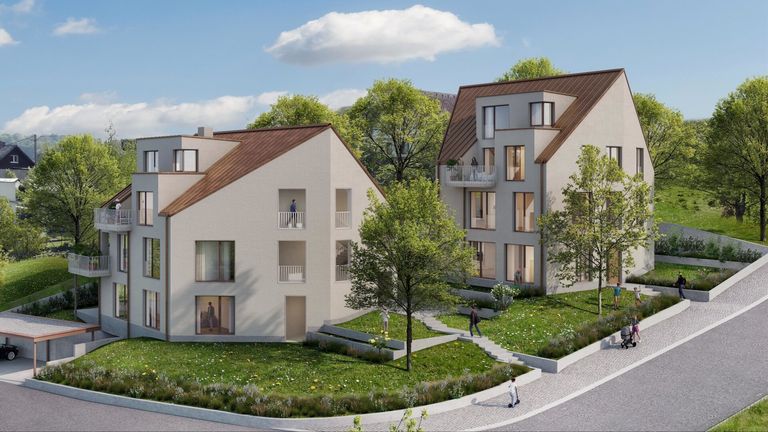 Visualisierung Südostansicht