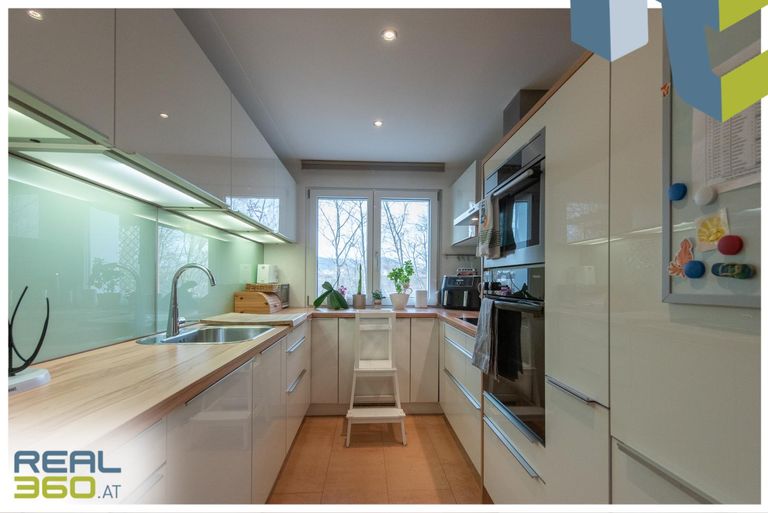 funktionale Einbauküche