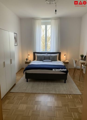 KI generiertes Schlafzimmer