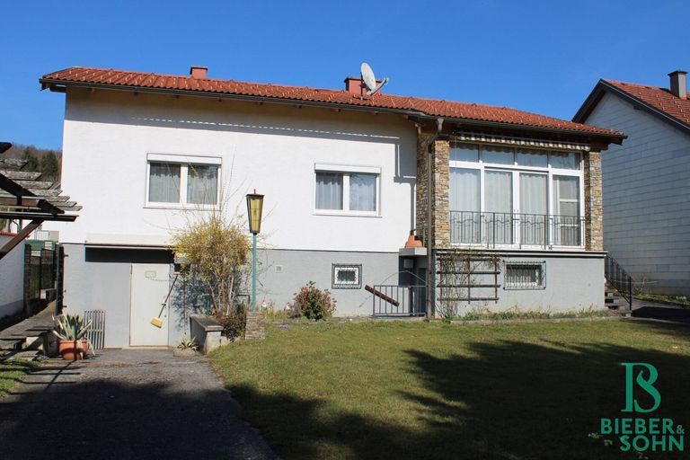 Hausansicht - Garten