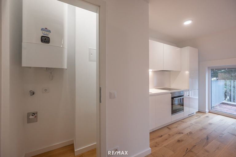 Blick in den Abstellraum | Waschmaschinenanschluss