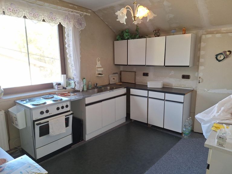 OG, Küche im Obergeschoß