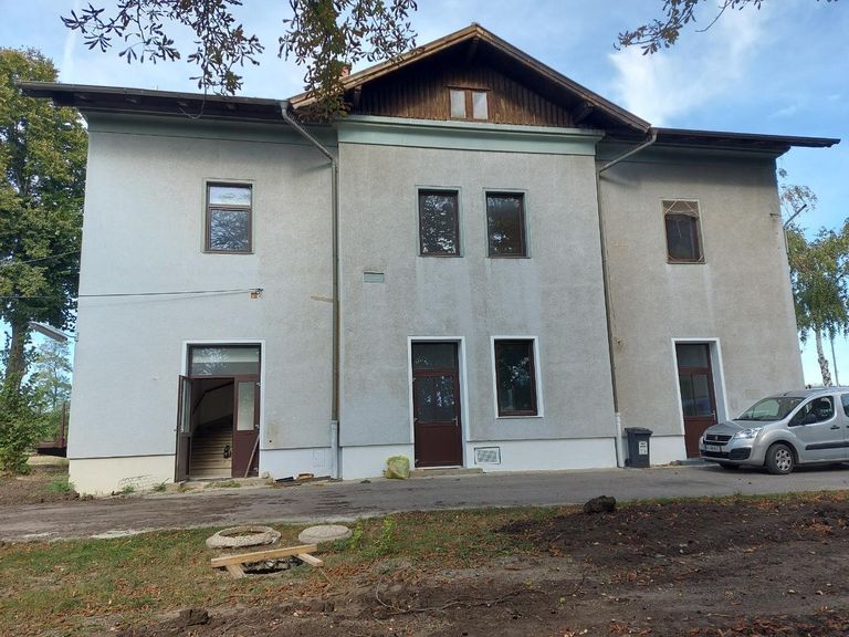 Südansicht des Hauses 