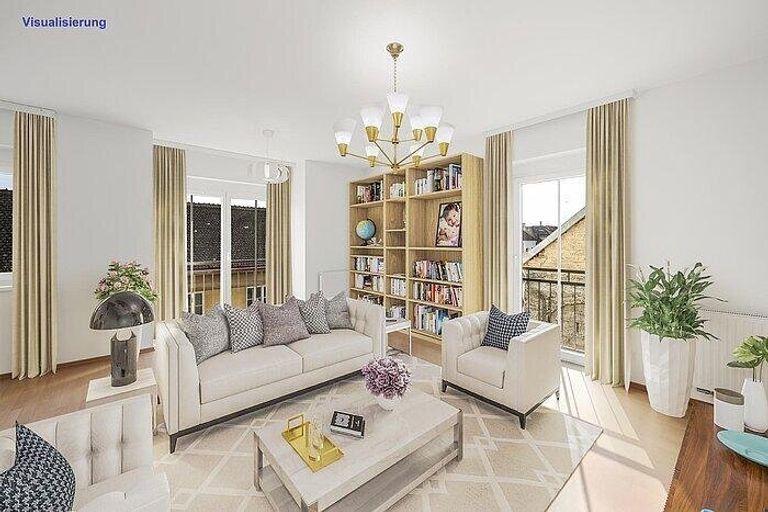 Visualisierung Wohnbereich