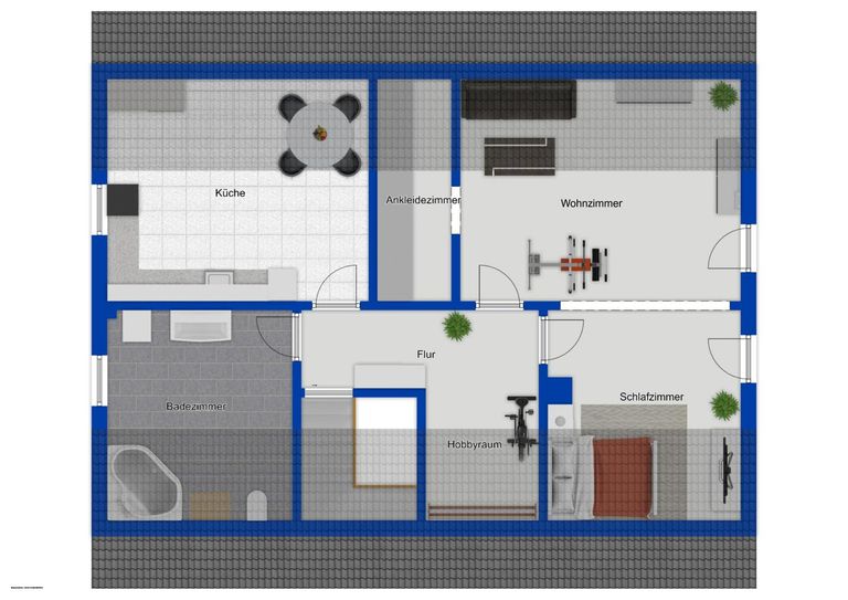OG als schematische Darstellung möbliert