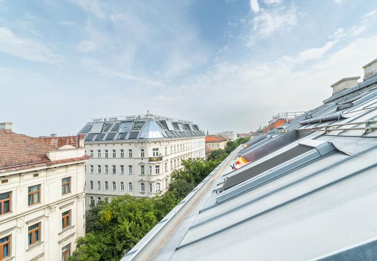 Aussicht Dachgeschoß