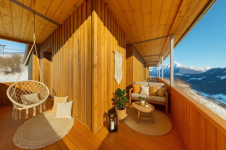 Wenns - Wohnung - Balkon Visualisierung OG