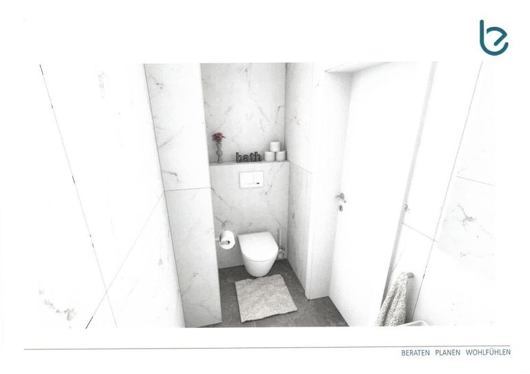Badezimmer Rendering