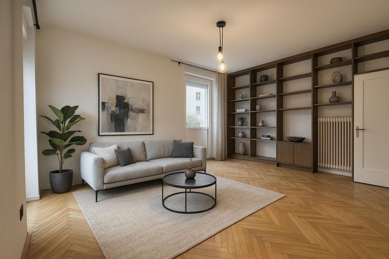 Einrichtungsbeispiel Wohnzimmer