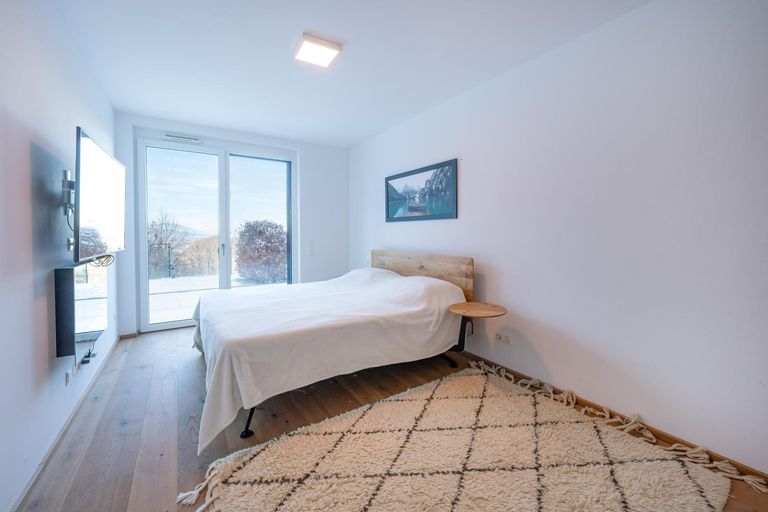 Innenansicht eines Schlafzimmers