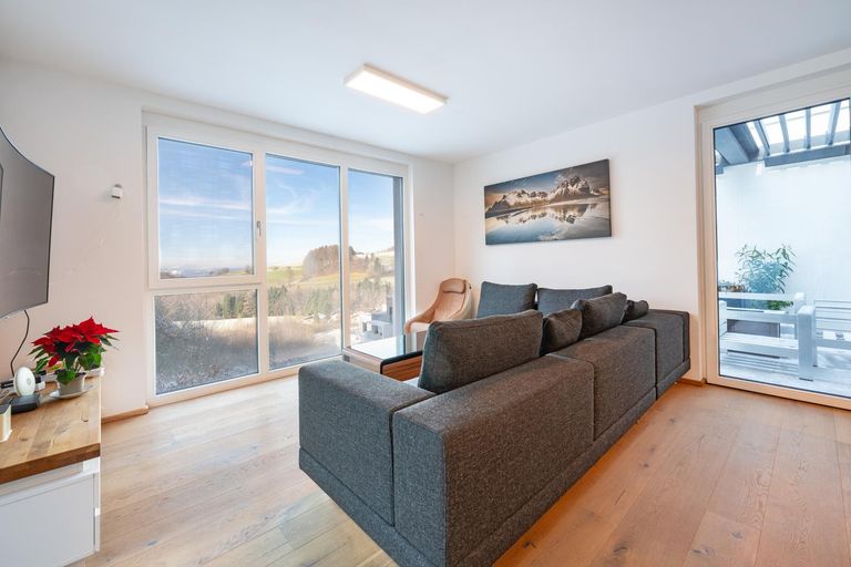 Innenansicht des Wohnzimmers