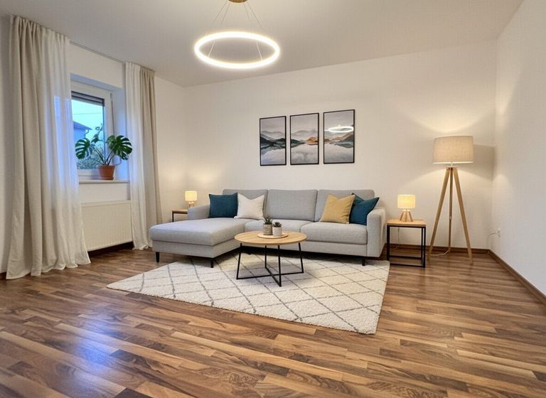 Wohnzimmer _ Einrichtung KI generiert