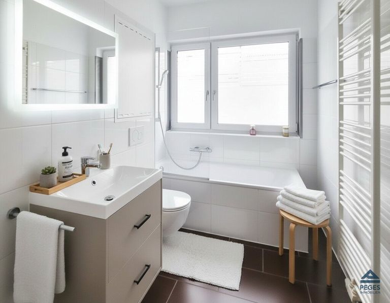 Bad,WC - Dekoration KI-generiert