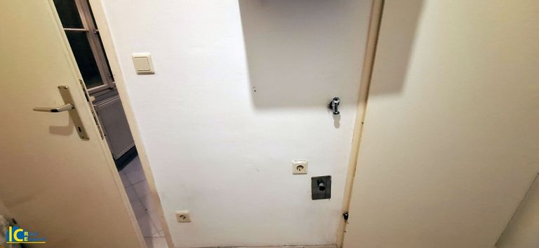 Waschmaschinenanschluss im Vorzimmer