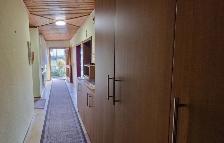 Sicht auf die Eingangstür