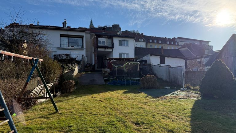 Blick zum Haus