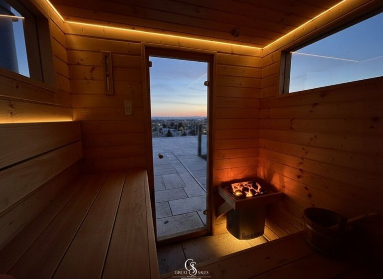 Sauna - Abends