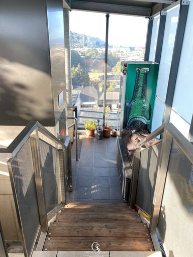 Dachterrassen Aufgang