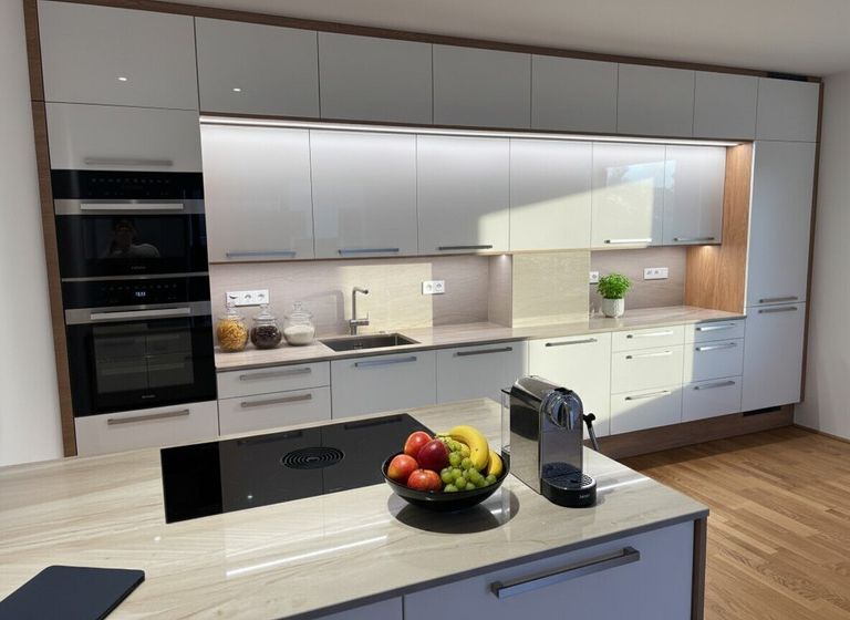 Dan Küche mit Straßer Steinplatte