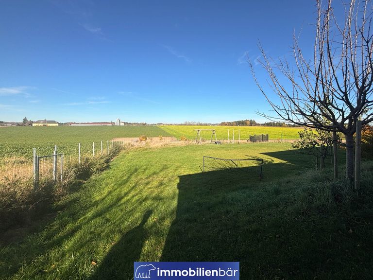 Ausblick Garten Grünland