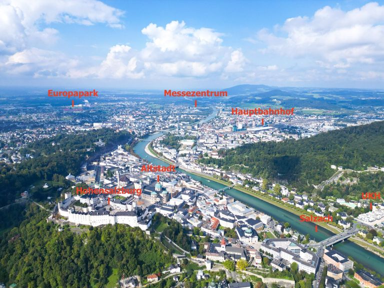 Luftbild Lage Wohnung