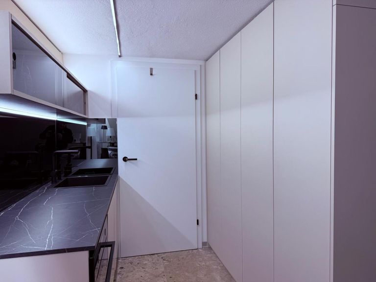 Küche im Partyraum