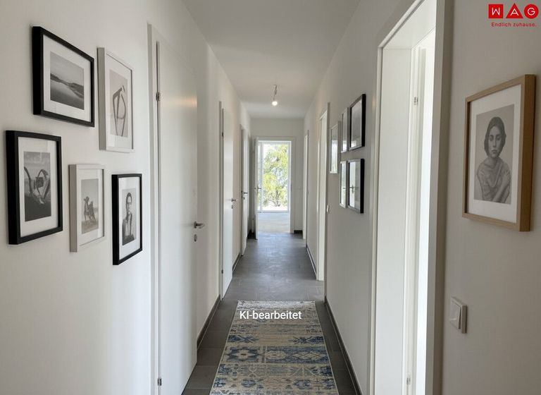 Möblierungsvorschlag Diele KI generiert